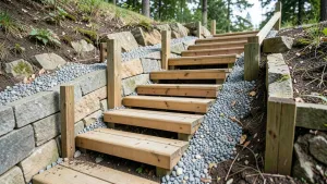 Schody na skarpie jak zrobić