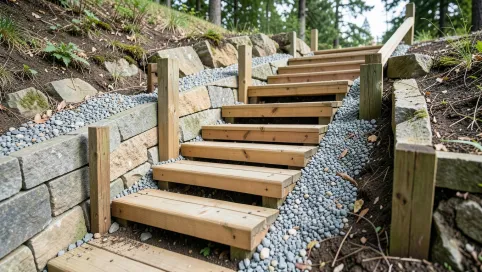 Schody na skarpie jak zrobić