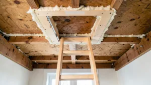 Schody na strych wymiary otworu