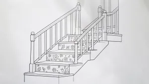 Schody rysunek dla dzieci