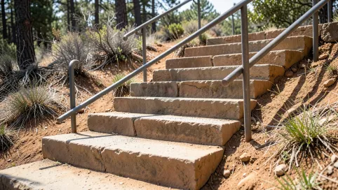 Schody terenowe przepisy