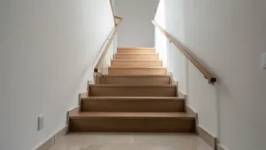 Schody w korytarzu