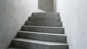 Schody z betonu architektonicznego