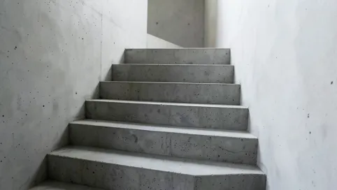 Schody z betonu architektonicznego