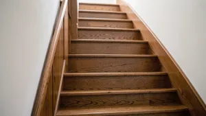 Schody z deski barlineckiej