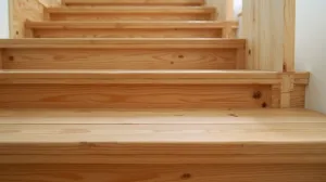 Schody z deski podłogowej
