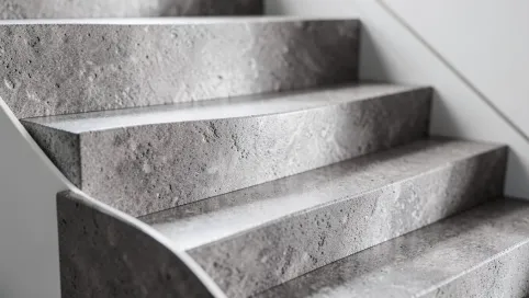 Schody z konglomeratu