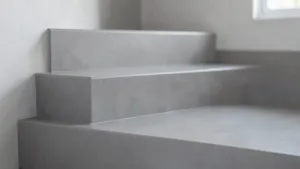 Schody z mikrocementu