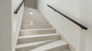 Schody z płytek wewnętrzne