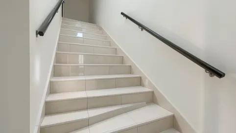 Schody z płytek wewnętrzne