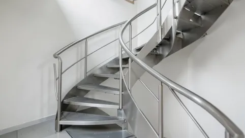 Schody zabiegowe metalowe cena