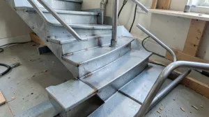 Schody zabiegowe metalowe jak zrobić