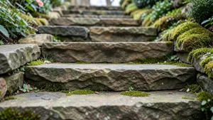 Schody zewnętrzne z kamienia cena