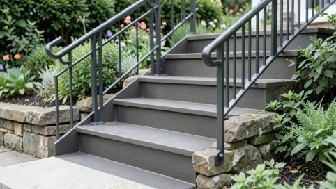 Schody zewnętrzne z żywicy cena