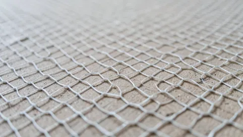 Siatka z włókna szklanego pod płytki