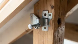 Smoczek do zamka do schodów strychowych