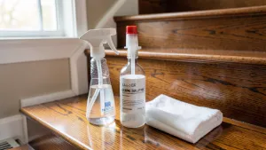 Środek do czyszczenia schodów drewnianych