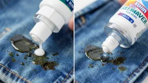 Środek do usuwania żywicy z ubrań