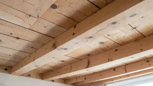 Stropy z drewna klejonego
