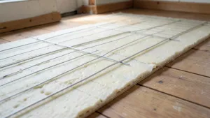 Suchy system ogrzewania podłogowego