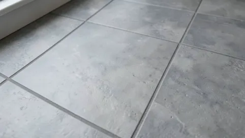 Szare płytki do kuchni na podłogę