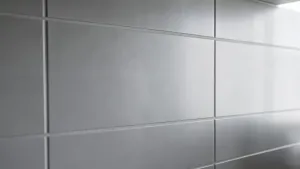 Szare płytki do kuchni na ścianę