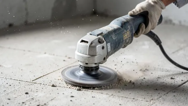 Szlifierka do usuwania kleju po płytkach