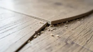 Szpary w panelach podłogowych