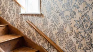 Tapeta na ścianę przy schodach
