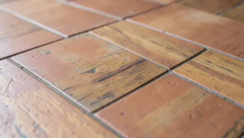 Terakota jak parkiet