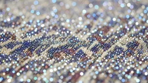 Tynk żywiczny z brokatem