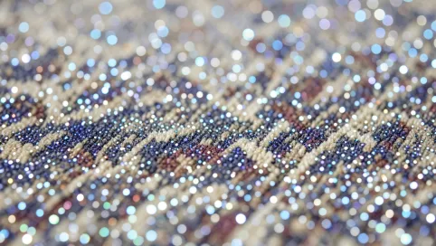 Tynk żywiczny z brokatem