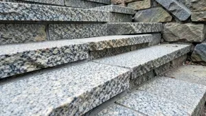 Układanie granitu na schodach zewnętrznych cena