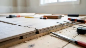 Układanie paneli podłogowych