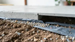 Warstwy posadzki na gruncie