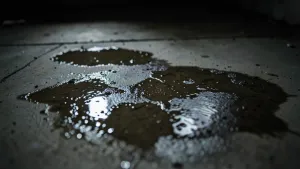 Wilgotna posadzka w piwnicy