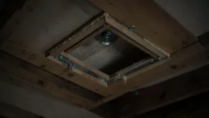 Właz na strych bez schodów