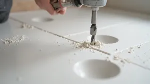 Wycinanie otworów w gresie cena