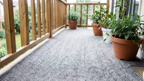 Wykładzina na balkon zamiast płytek