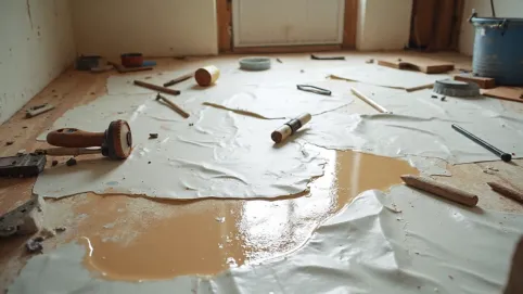 Wykładzina PCV bez klejenia