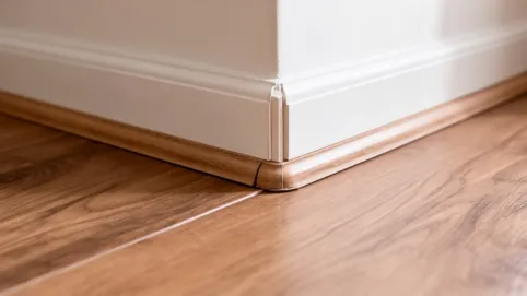 wykończenie wykładziny pcv