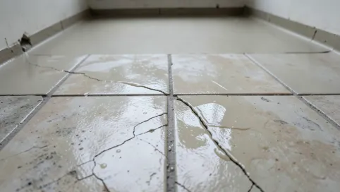 Wylewka samopoziomująca na stare płytki