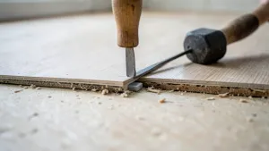 wymiana panela podłogowego