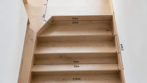 Wymiary schodów zabiegowych