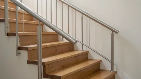 Wysokość balustrady na schodach