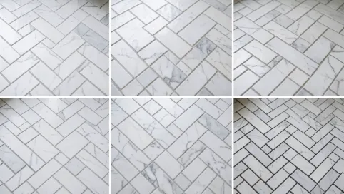 wzory układania płytek 60x60