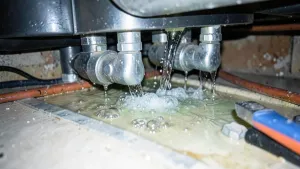 Za duży przepływ w podłogówce