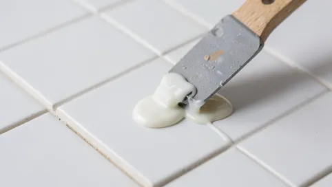 Za rzadki klej do płytek