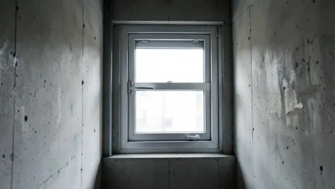 Zamykanie okien na klatce schodowej