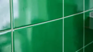 Zielone kafelki do łazienki